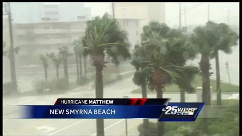 Damage report from New Smyrna Beach .